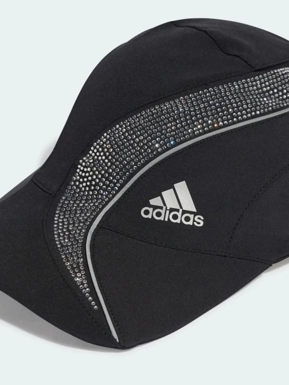 Adidas Black Rhinestone Performance Cap - Picture 6 of 6
